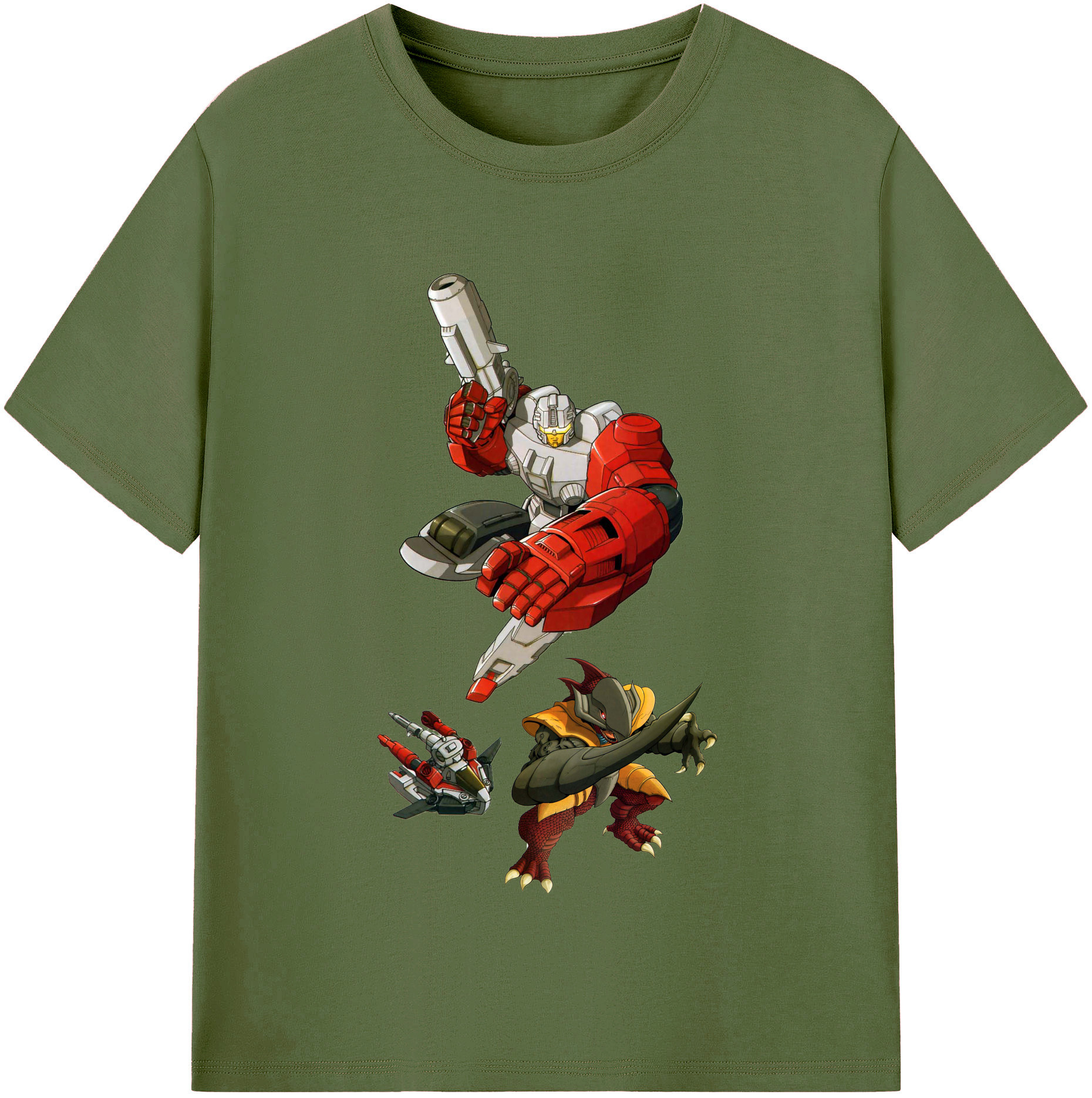 （画像用）  綿100％半袖Tシャツ（フロントプリント）